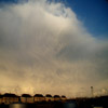 Large Cumulonimbus Cloud over Stornoway 06/02/07